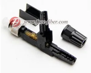 FC / PC Złącze Fast Connector Singlemode Złącze do montażu na ścianie z polerowanego materiału
